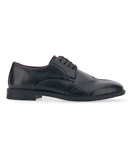 PU Formal Classic Brogue Extra Wide Fit