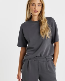 SBE Luxe Modal Short Sleeve Sweatshirt - Image