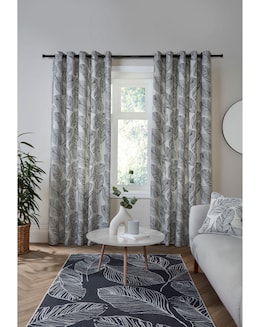 Fusion Matteo Eyelet Curtains - Image