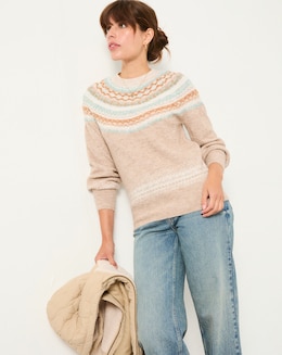 FatFace Maple Fairisle Jumper - Image