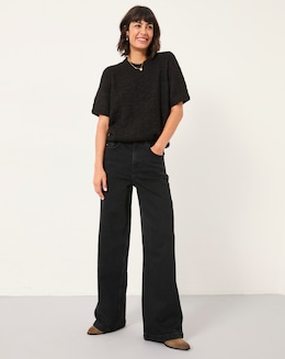 FatFace Wellington Wide Leg Jean