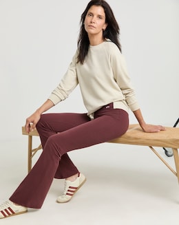 Gym King Plush Jersey Flared Legging - Image