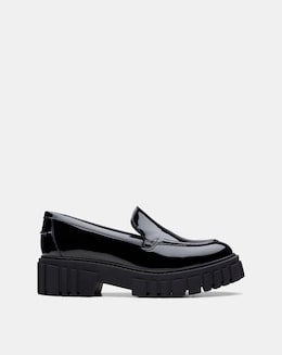 Clarks Page Patent Leather Loafer Standard Fit