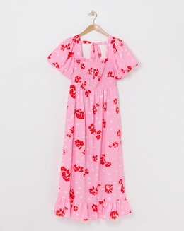 Lovedrobe Puff Sleeve Maxi Dress - Image