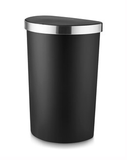 Tower Black 50L Curved Sensor Bin - Image