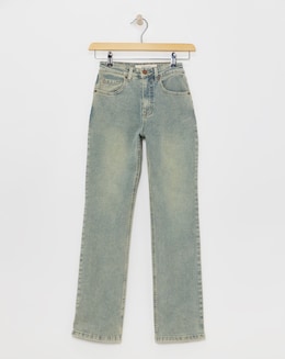 Dystopian Wash Straight Leg Jeans - Image