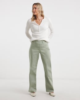 Sage Wide Leg Jeggings