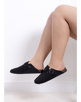 totes Ladies Microsuede Clog