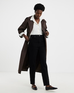 Black Authentic Mom Jeans