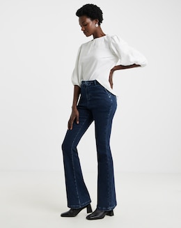 Indigo Cosy Bootcut Jeans