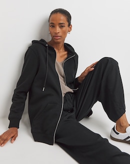 The Longline Zip up Hoodie - Image