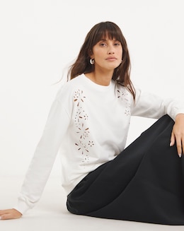 Cutwork Sweatshirt - Image