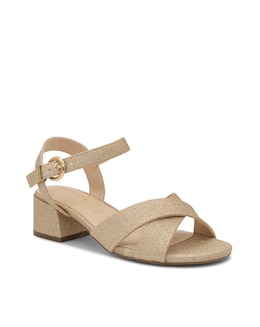 Paradox London Neala Wide E Fit Block Heel Sandal