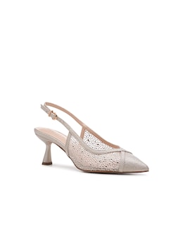Paradox London Fascinate Slingback Heels - Image