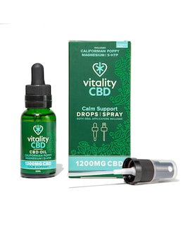 Vitality CBD Calm Support 1200mg Spiced Citrus