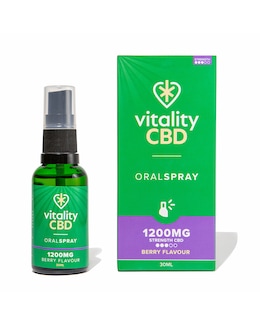 Vitality CBD Oral Spray 1200mg Berry