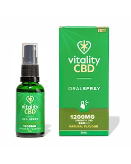 Vitality CBD Oral Spray 1200mg Natural