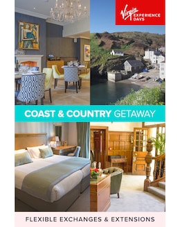 Coast and Country Getaway for Two E-Voucher - 18 Experiences to Choose From