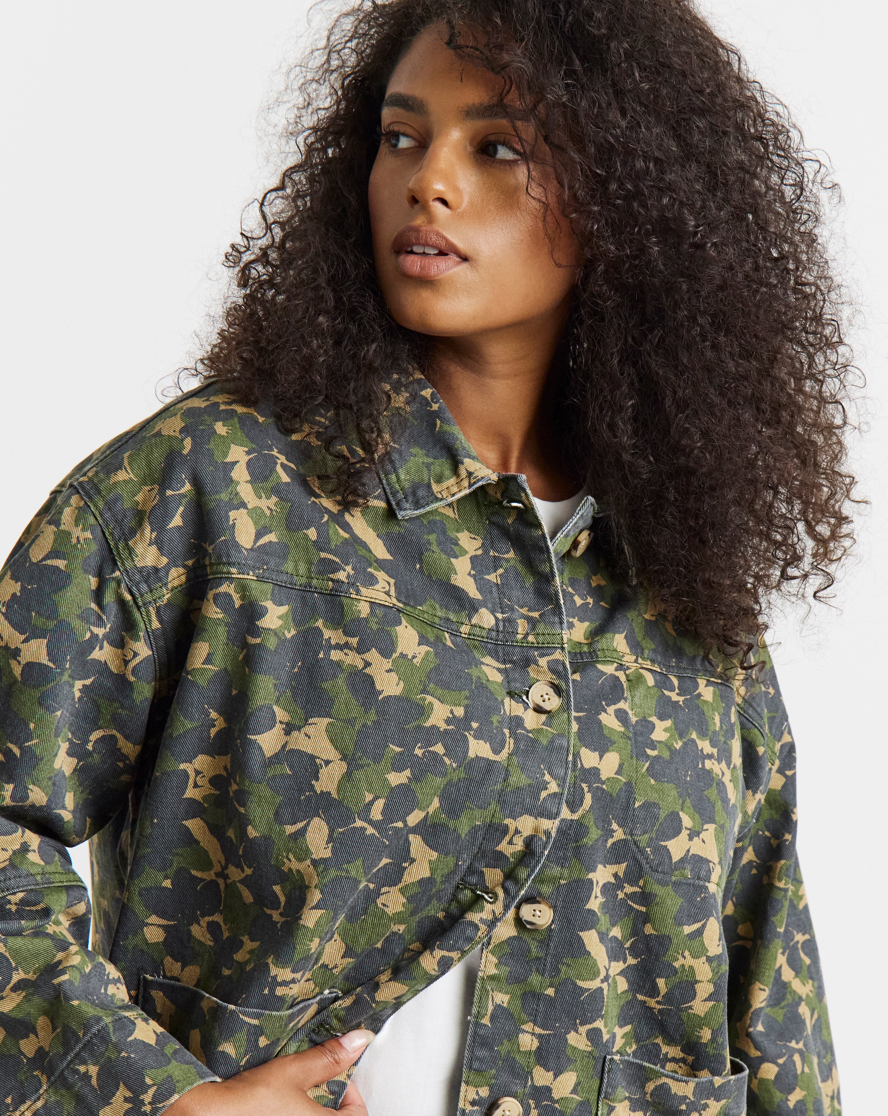 Leopard Print Quilted Jacket | JD Williams