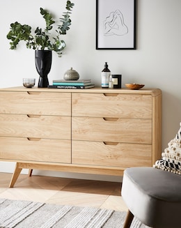 Oslo 6 Drawer Wide Chest - Image