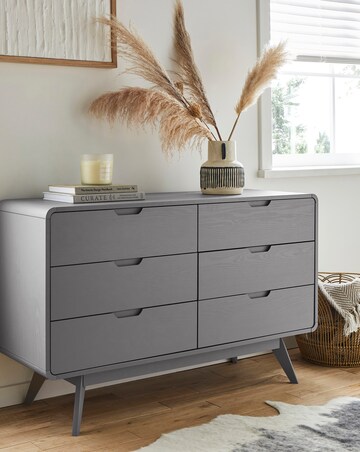 Oslo 6 Drawer Wide Chest