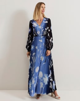 Phase Eight Floral Ombre Maxi Dress - Image
