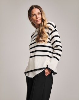 Anthology Stripe Crew Neck Jumper