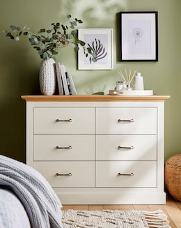 Julipa Ashford 6 Drawer Wide Chest - Image