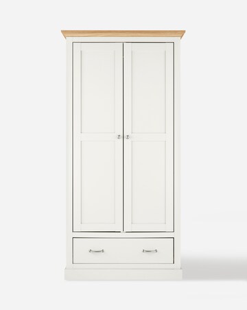 Julipa Ashford 2 Door 1 Drawer Wardrobe