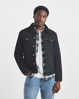 Union Borg Lined Twill Jacket - Image