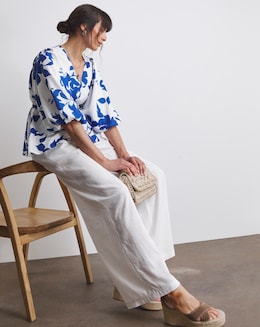 Joanna Hope Blouson Sleeve Blouse - Image