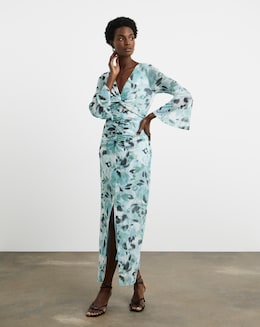 Joanna Hope Mesh Maxi Dress - Image