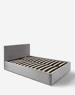 Hayden Velvet Ottoman Bed Frame - Image