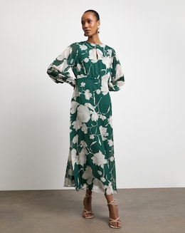 Joanna Hope Long Sleeve Maxi Dress - Image