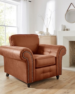 Oakland Faux Leather Chair - Image