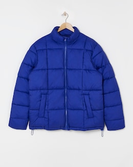 Square Quilt Puffer Jacket - Image