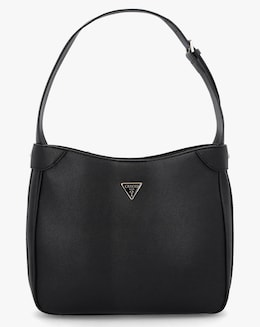 Guess Fedora Black Hobo Shoulder Bag
