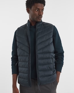 Navy Lightweight Padded Gilet - Image