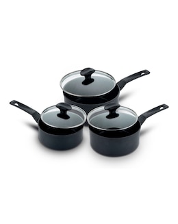 Prestige 9x Tougher 3 Piece Saucepan Set 16,18,20 CM