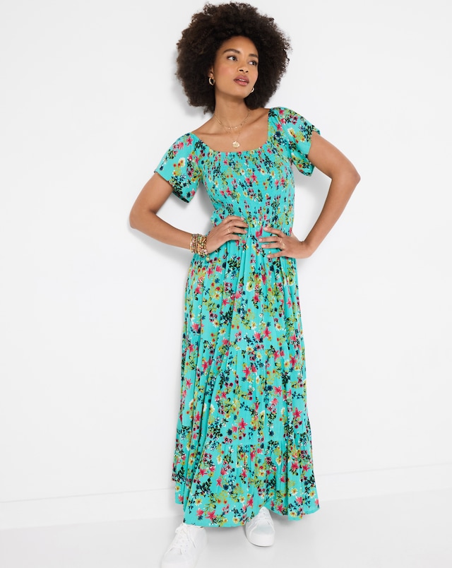 joe browns dresses Joe Browns Summer Days Printed Maxi Dress – luscious scarves main image 0