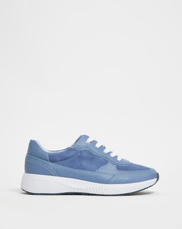 Leather Lace Trainer E Fit - Image