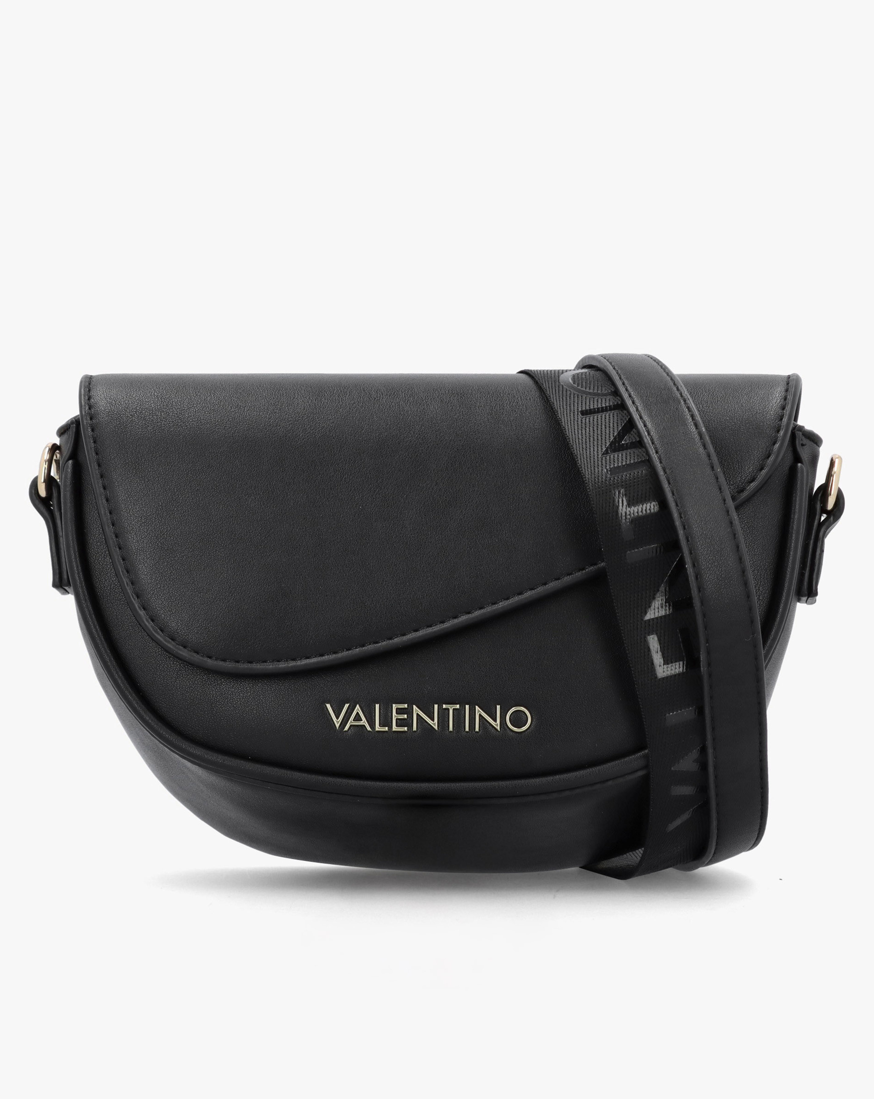 Valentino Bags Floren Black Turn Lock Cross-Body Bag | JD Williams