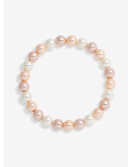 Jon Richard Pink Pearl Bracelet