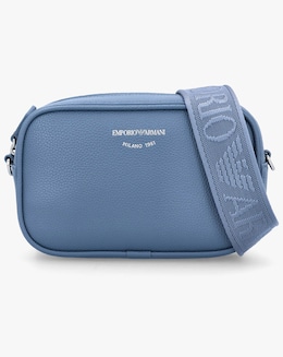 Emporio Armani Cervo Blue Camera Bag