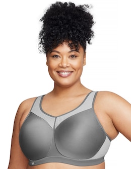 Glamorise Plus Size Hi-Impact Underwired Sports Bra 9066