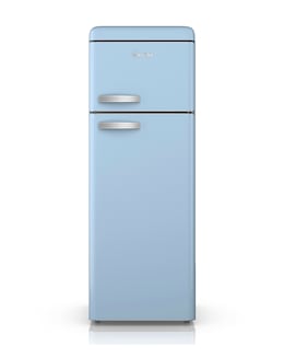 Swan Retro 30/70 Fridge Freezer - Blue - Image