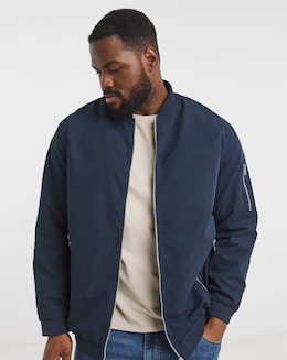 Jack & Jones Rush Bomber Jacket - Navy - Image