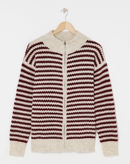 Julipa Zip Up Knitted Jacket - Image