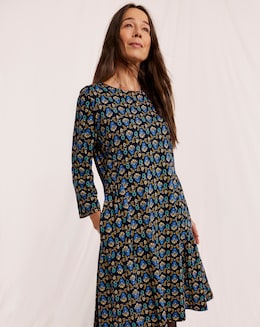 Julipa Pure Cotton Printed Dress - Image