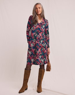 Julipa Printed Jersey Dress - Image